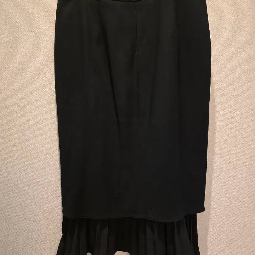 [BUNJANG] Mine Pleats Black Skirt / 마인 플리츠 블랙 스커트