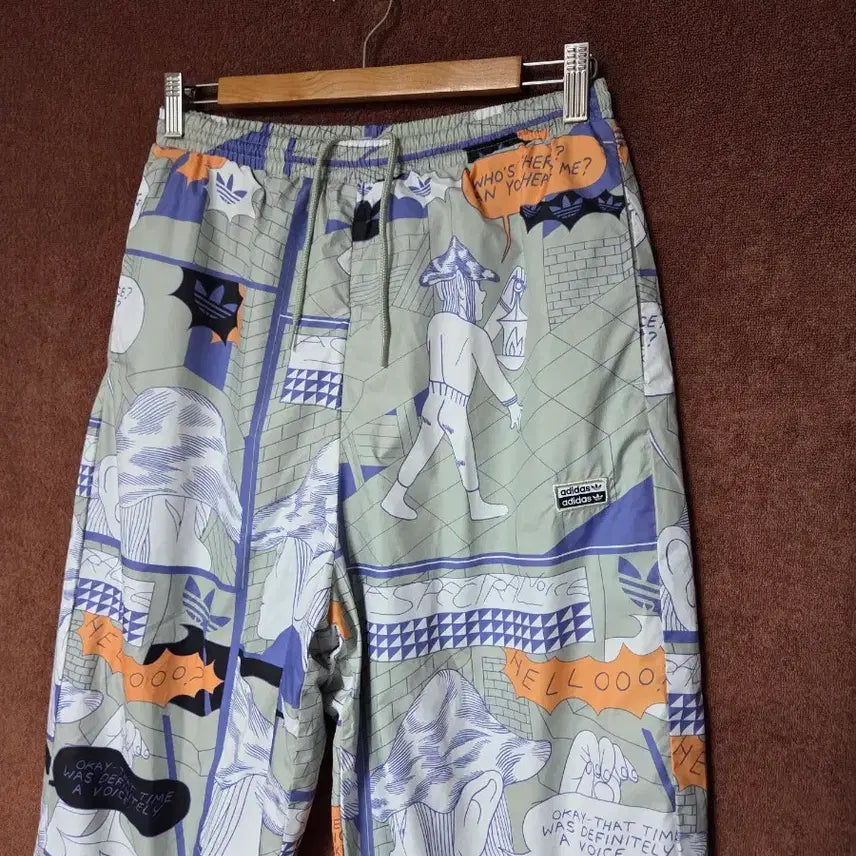 [BUNJANG] Adidas Originals R.Y.V. Graphic Jogger Pants / 아디다스 오리지널스 R.Y.V 그래픽 조거팬츠 M(28~32)