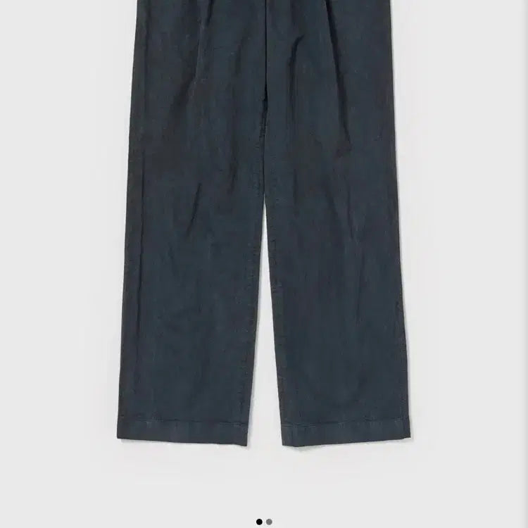 [SOLD OUT] 26ss 오라리 가먼트다이 치노 원턱 블랙 4