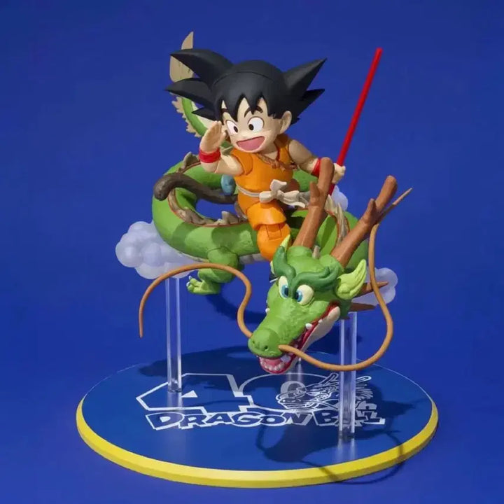 [BUNJANG] Bandai SHF Dragon Ball 40th Anniversary Son Goku &amp; Shenron Figure / [새상품] 반다이 SHF 드래곤볼 40주년 기념 손오공 신룡