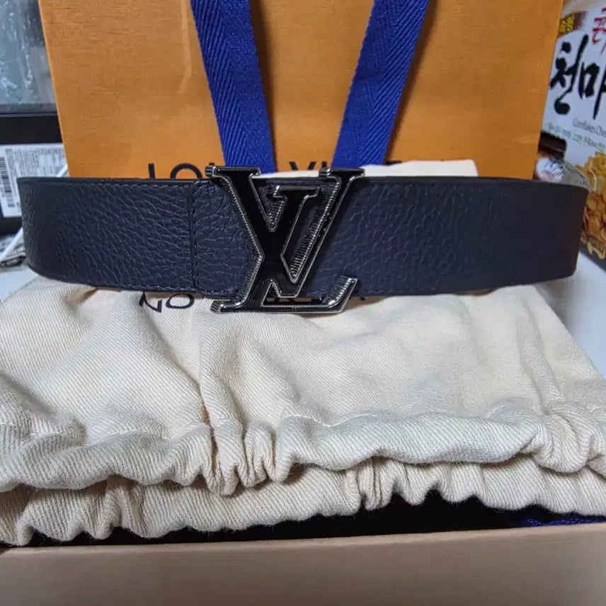 [BUNJANG] Louis Vuitton LV Reversible Belt M0027U / 루이비통 LV 리버서블 양면벨트 M0027U (정품)