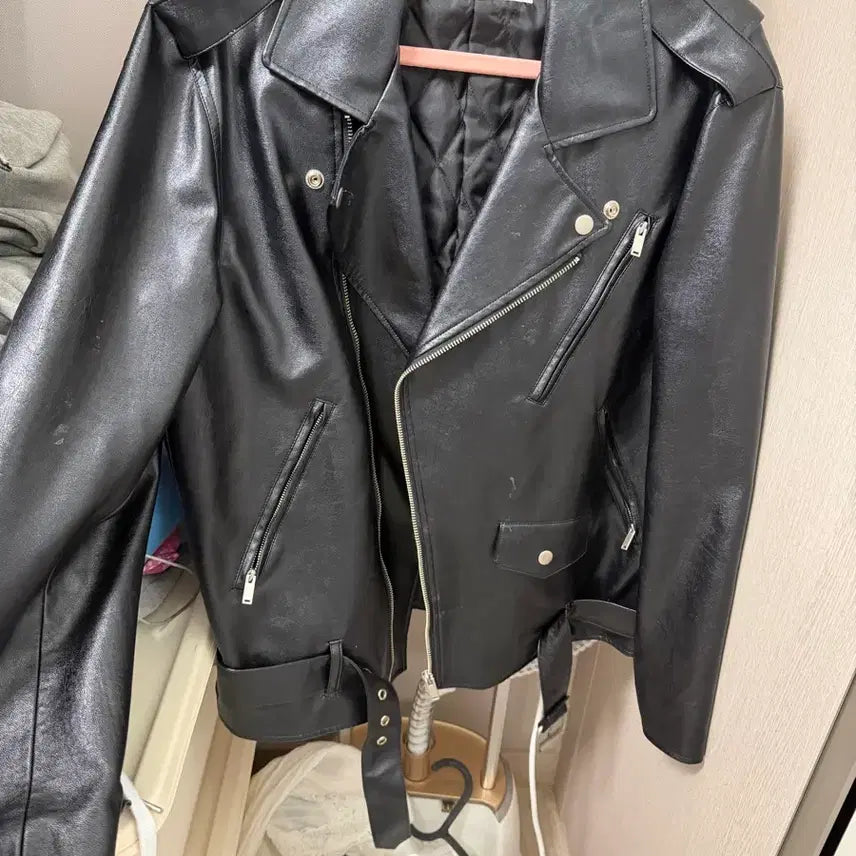 [BUNJANG] Leather Jacket / 가죽자켓