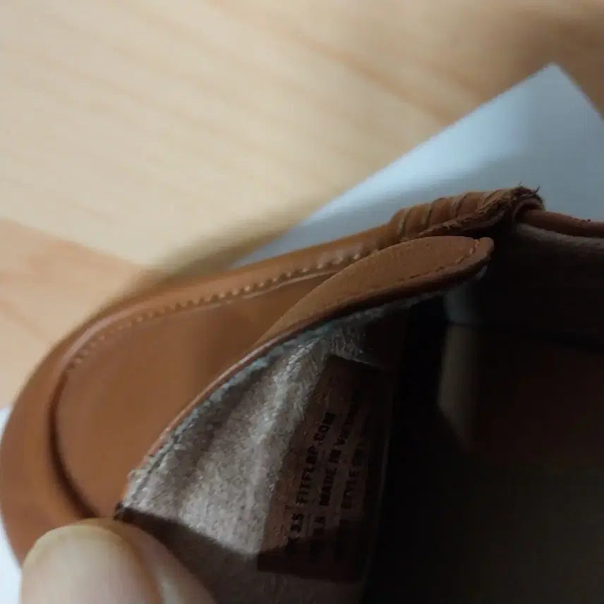 [BUNJANG] Brown Leather Women&