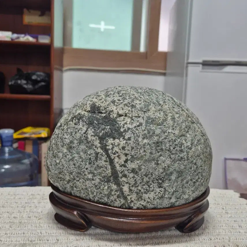 [BUNJANG] Natural Stone with Pine Tree Motif / 수석 자연수석  문양석  낙락장송