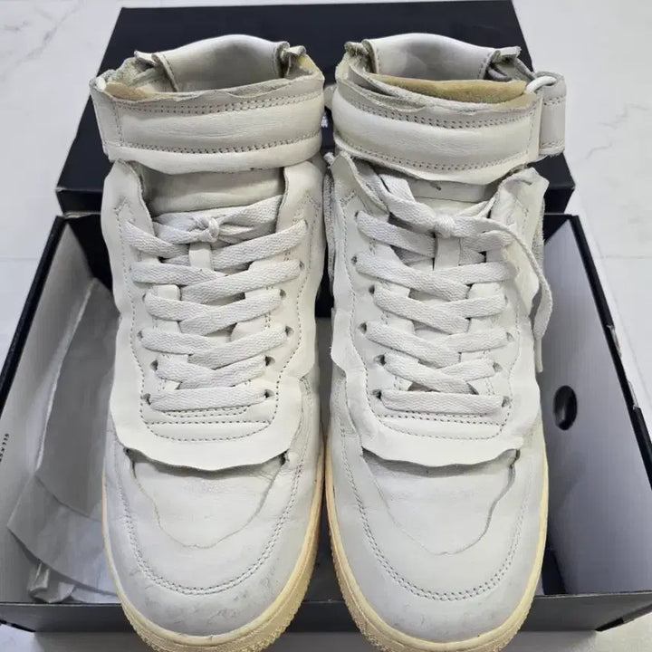 [BUNJANG] Nike x Comme des Garçons Air Force 1 Mid White (265) / [265] 나이키 X 꼼데가르송 에어포스1 미드 화이트