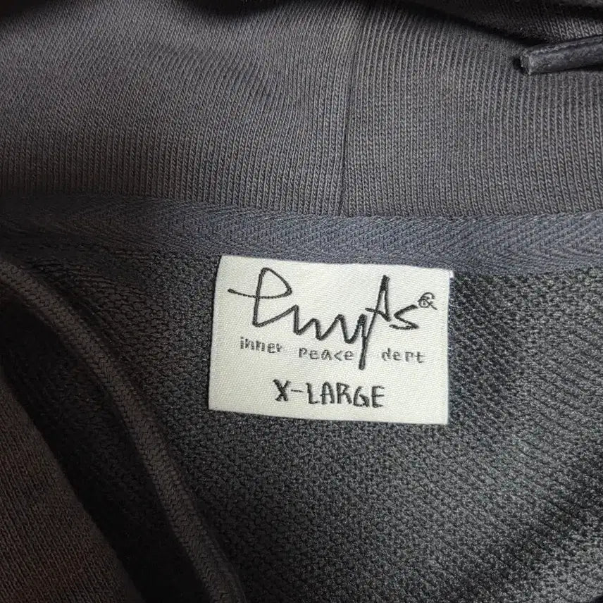 [BUNJANG] Physical Education Department Charcoal Hoodie / 피지컬 에듀케이션 디파트먼트 후드티