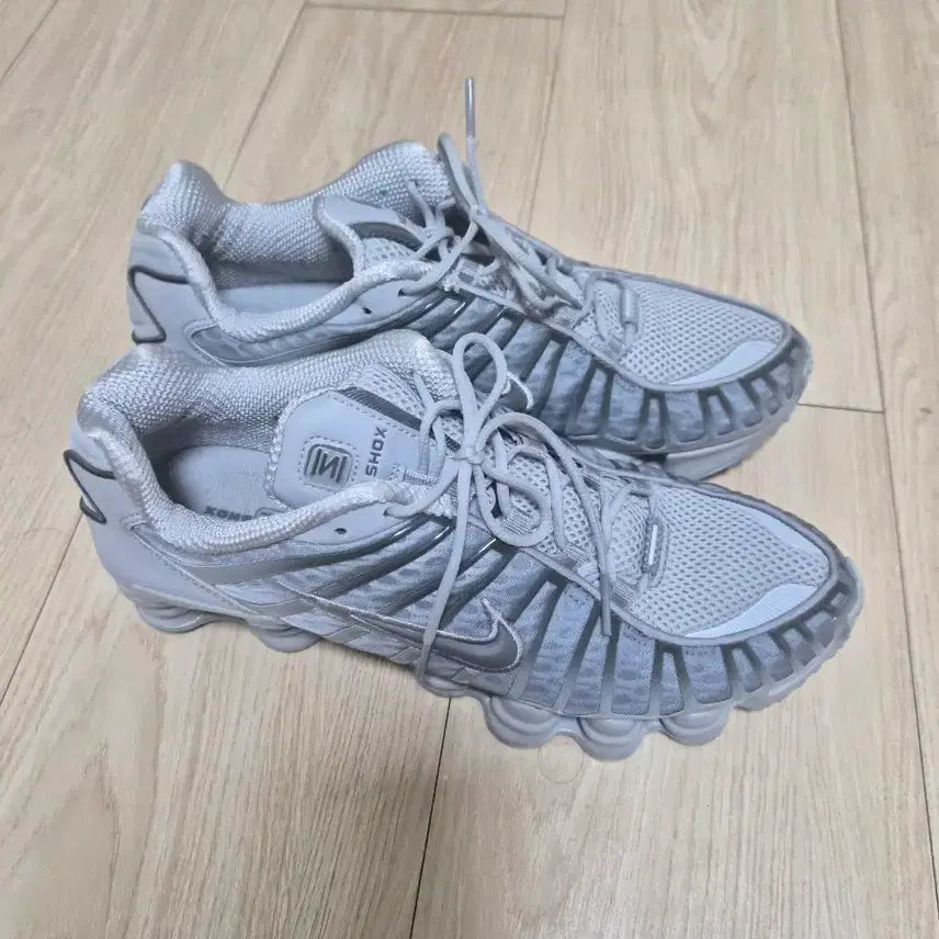 [BUNJANG] Nike Shox TL Iron Grey Sneakers / 나이키 샥스 TL 아이언 그레이  275