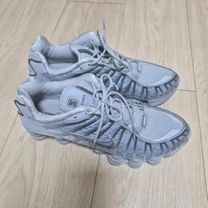 [BUNJANG] Nike Shox TL Iron Grey Sneakers / 나이키 샥스 TL 아이언 그레이  275