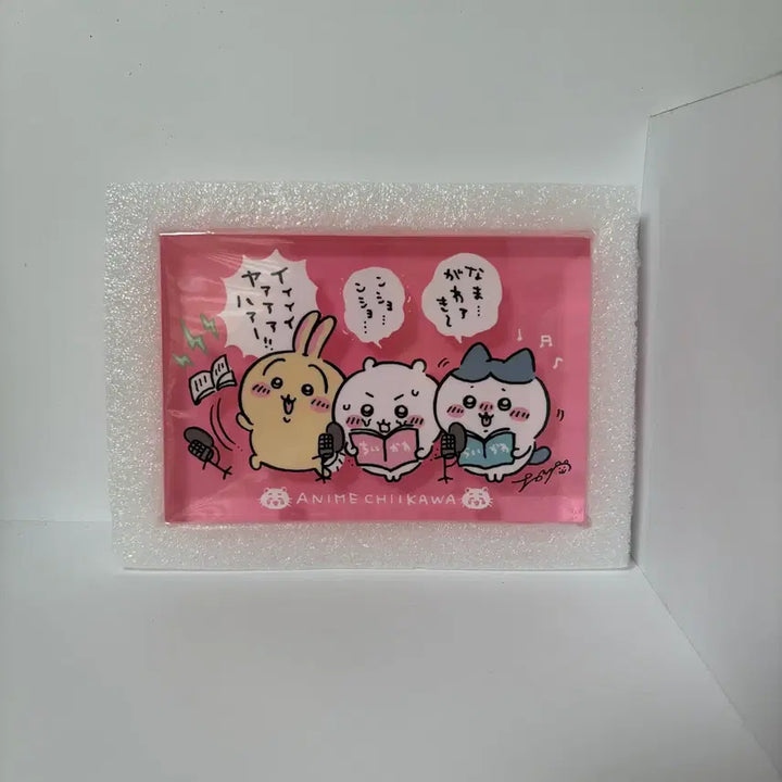[BUNJANG] Chiikawa Bunny Fluffy Figure &amp; Acrylic DVD Bonus Set / 치이카와 무슨무슨 바니아 플로키 피규어&amp;아크릴 포함 DVD특전 판매합니다