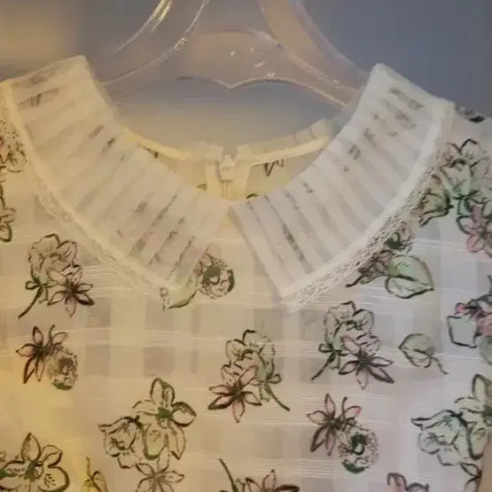 [BUNJANG] Renéevon Floral Short Sleeve Dress / 레니본 플라워 반팔 원피스