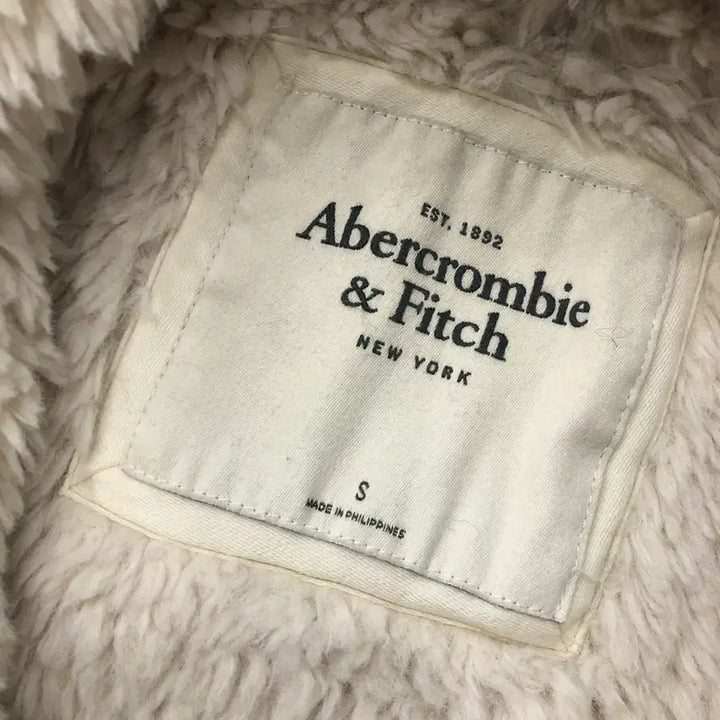 [BUNJANG] Abercrombie &amp; Fitch Woolrich Fur Hooded Zip-Up Jacket / S 아베크롬비 울프죠 퍼 후드집업