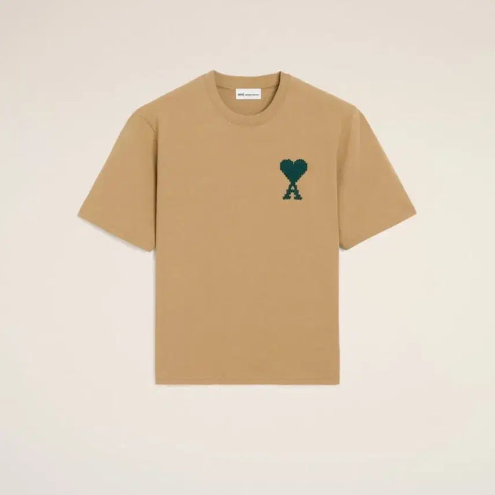 [BUNJANG] Ami Heart Logo Big Logo Short Sleeve T-shirt / 아미 하트 로고 빅로고 반팔 신상