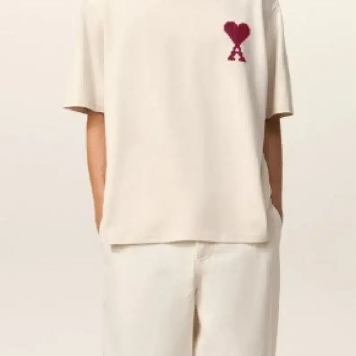 [BUNJANG] Ami Heart Logo Big Logo Short Sleeve T-shirt / 아미 하트 로고 빅로고 반팔 신상