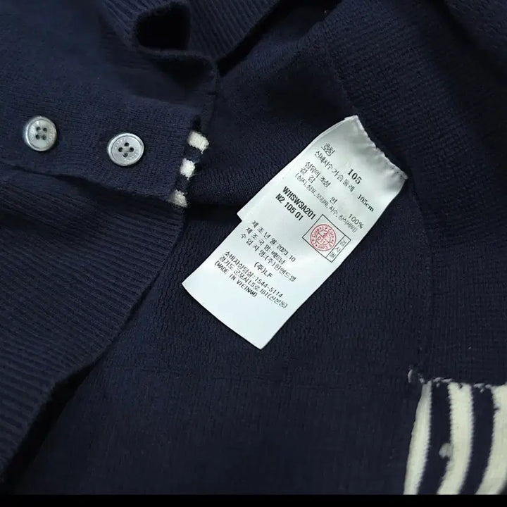 [BUNJANG] HAZZYS Navy Knit 105 / HAZZYS 헤지스 네이비 니트105