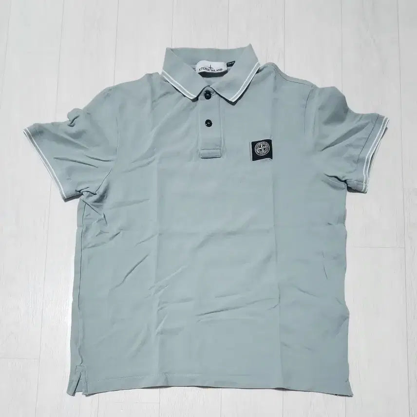 [SOLD OUT] 스톤아일랜드 민트색 반팔 폴로티셔츠