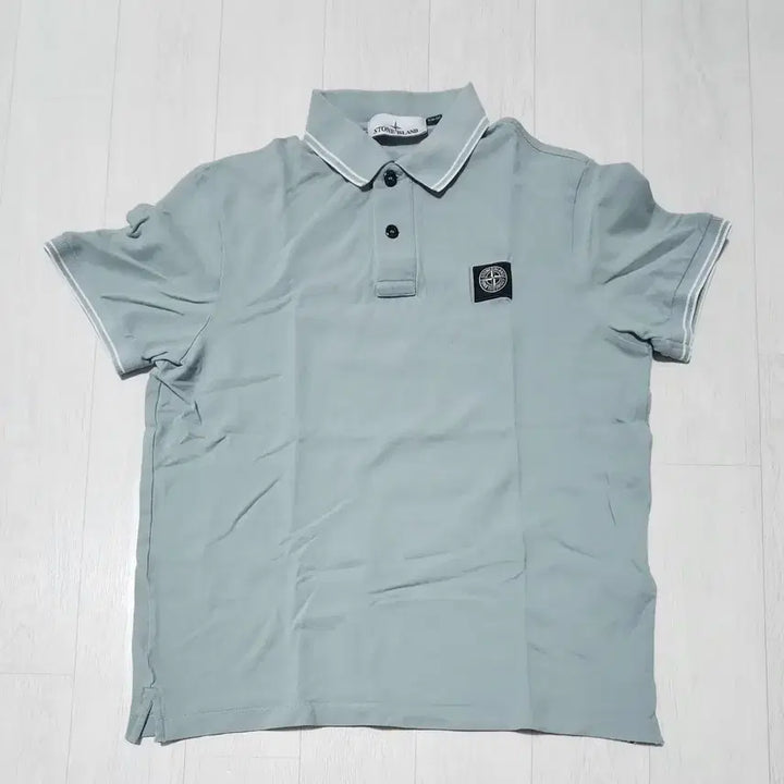[SOLD OUT] 스톤아일랜드 민트색 반팔 폴로티셔츠