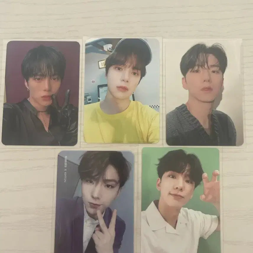 [BUNJANG] MONSTA X Minhyuk Kihyun Photocard Bundle Set / 몬스타엑스 민혁 기현 포카 일괄
