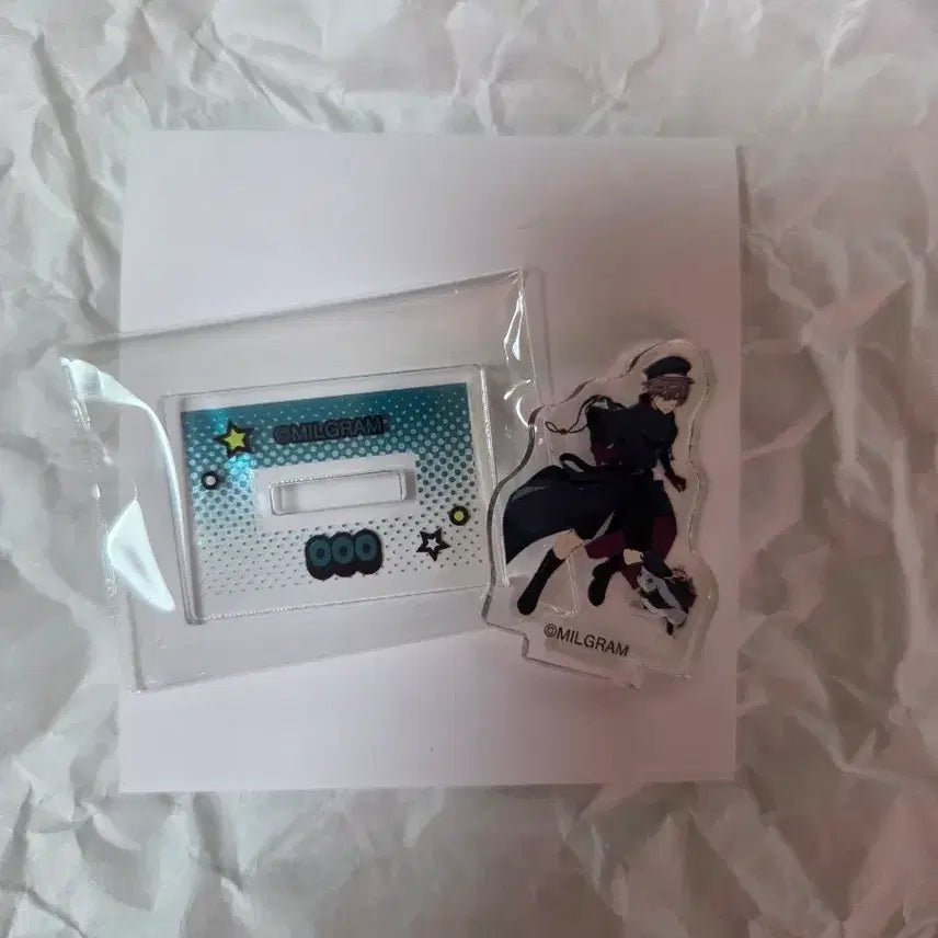 [BUNJANG] MILGRAM Es Anime-Style Mini Acrylic Stand / MILGRAM 밀그램 미애니풍 미니 아크릴 스탠드 에스