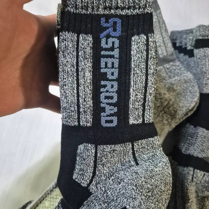 [BUNJANG] Step Road 20-Pair Crew Socks Set / 등산용 양말 20켤레 (작업용/안전화/현장용) 가성비 세트 스텝로드