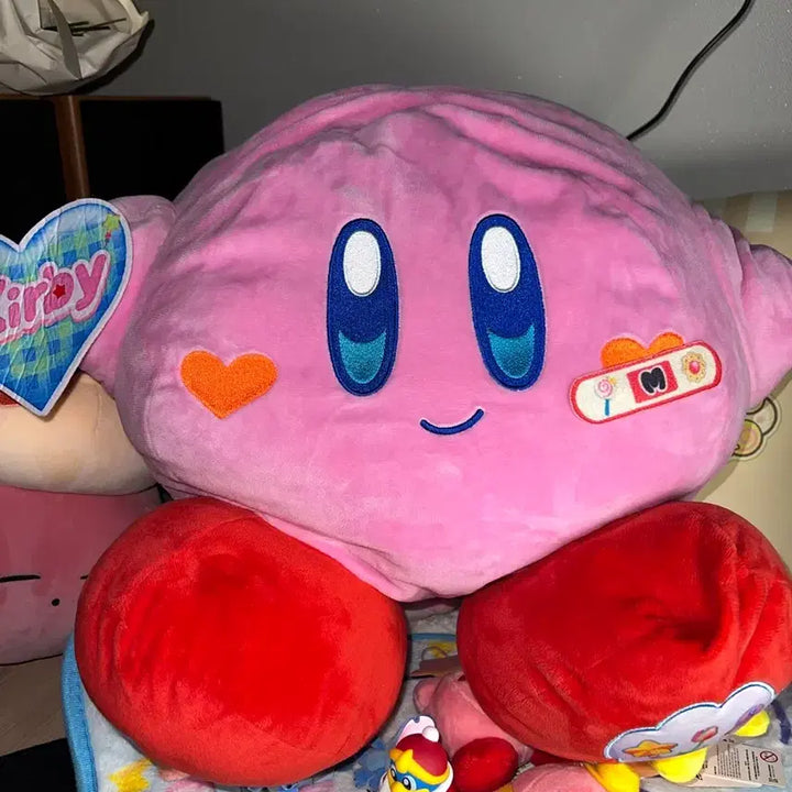 [BUNJANG] Kirby Monet Collaboration Large Plush / 커비 monet 콜라보 대형 인형