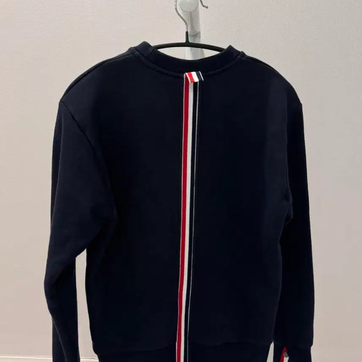 [BUNJANG] Thom Browne Back Tricolor Sweatshirt Navy Size 1 / [ 정품 / 1사이즈] S급 톰브라운 빽삼선 맨투맨