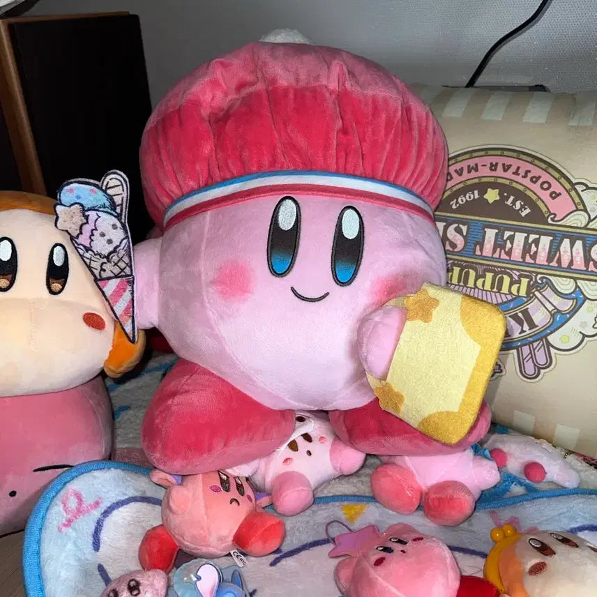 [BUNJANG] San-Ei Trading Kirby Sunny Day Large Plush Doll / 산에이 무역 별의 커비 써니데이 대형 인형