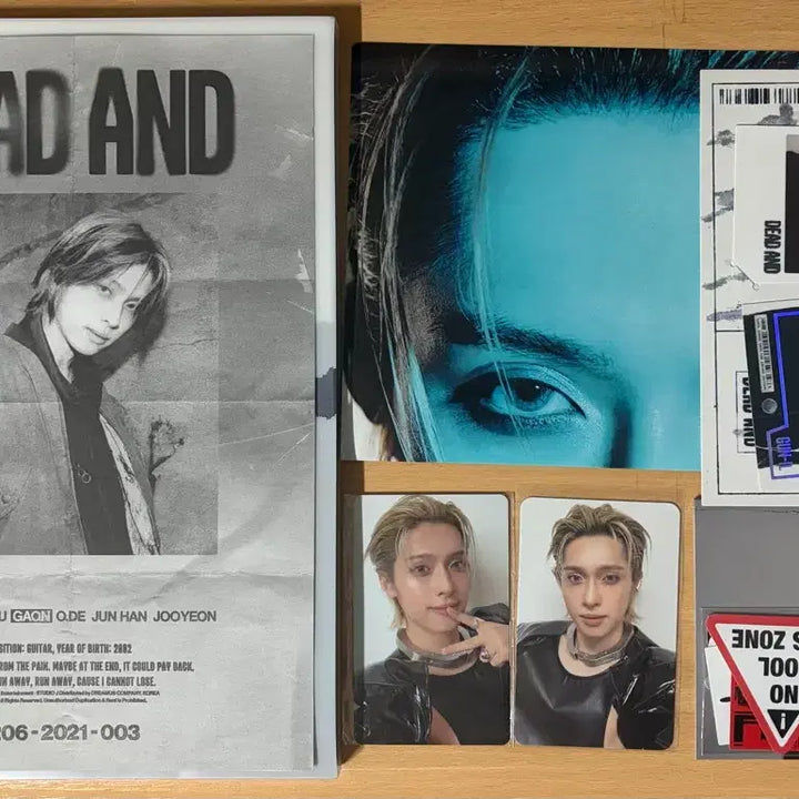 [SOLD OUT] 엑디즈 데드앤드 앨범 가온 포스터 팬즈 쇼케이스 특전 포카