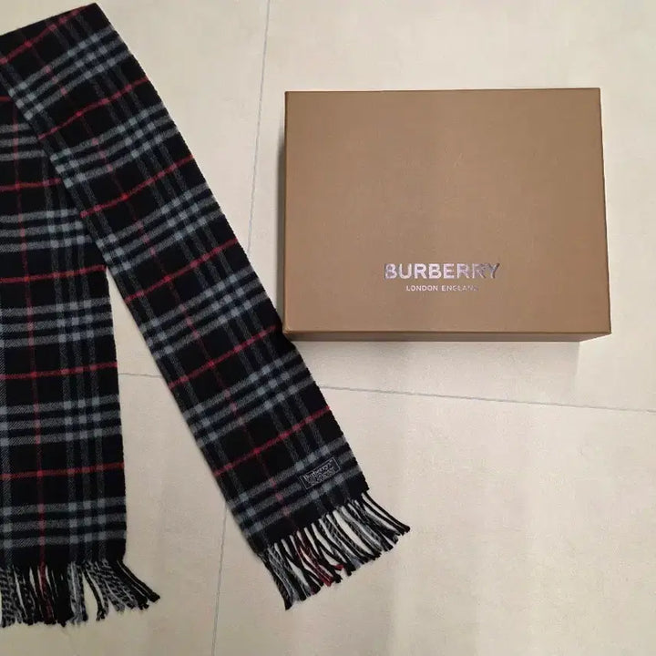[BUNJANG] Burberry Cashmere Check Scarf / 정품ㅡ버버리 캐시미어 목도리