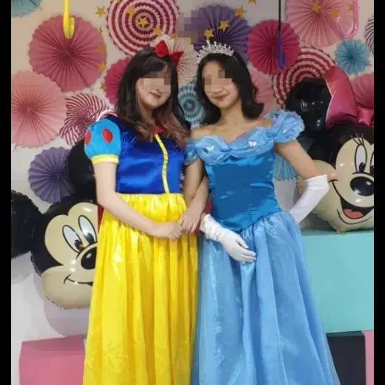[BUNJANG] Snow White Costume Dress with Headband Set / 판매)백설공주 드레스 코스튬 + 머리띠 세트