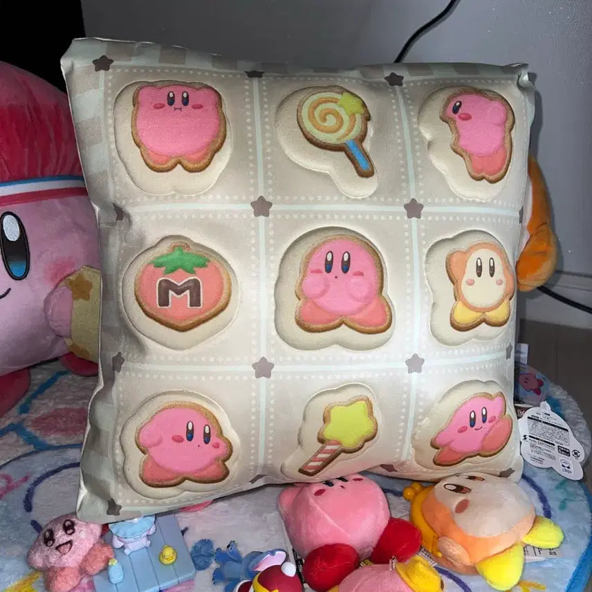 [BUNJANG] Kirby Dream Land Plump Cushion / 커비 Dream Land Plump Cushion