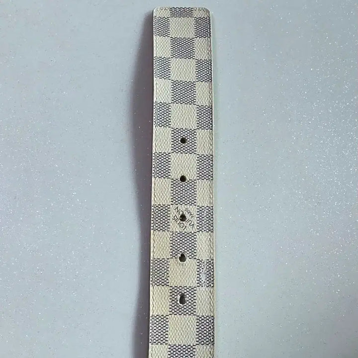 [BUNJANG] Louis Vuitton Damier Azur Belt Set / 루이비통 다미에 아쥬르 벨트 쇼핑백 풀셋 (정품)