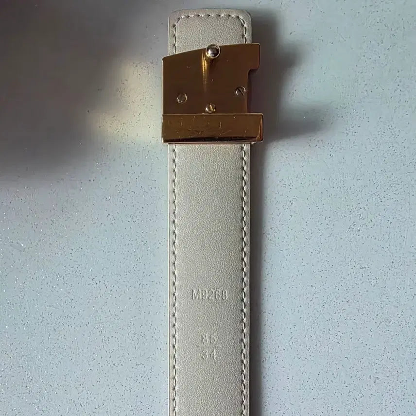 [BUNJANG] Louis Vuitton Damier Azur Belt Set / 루이비통 다미에 아쥬르 벨트 쇼핑백 풀셋 (정품)