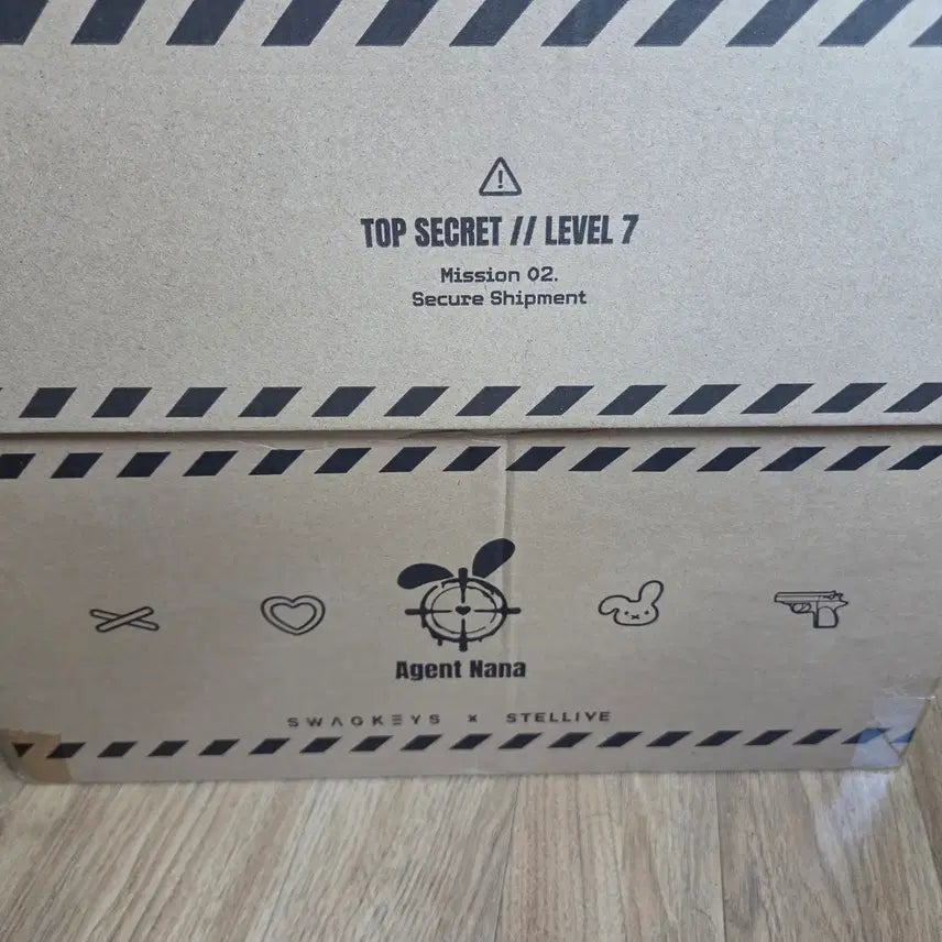 [SOLD OUT] 스텔라이브 하나코 나나 스웨그키 키보드 세트,케이스
