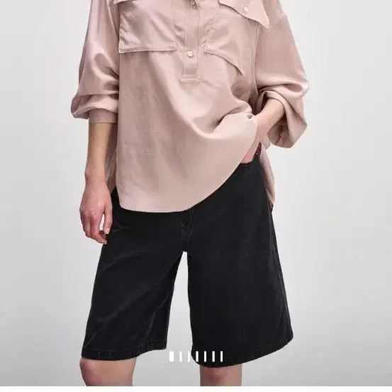 [BUNJANG] SYSTEM Big Pocket Shirt Blouse / SYSTEM 빅 포켓 셔츠블라우스