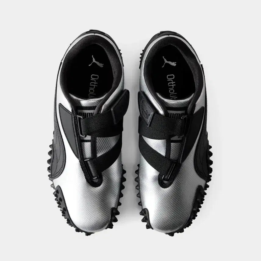 [BUNJANG] Puma Mostro Silver Balletcore Flat Shoes Sneakers / 250) 푸마 모스트로 실버 발레코어 플랫슈즈 운동화 스니커즈