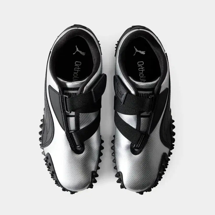 [BUNJANG] Puma Mostro Silver Balletcore Flat Shoes Sneakers / 250) 푸마 모스트로 실버 발레코어 플랫슈즈 운동화 스니커즈