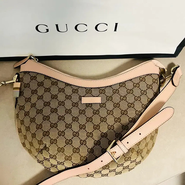 [BUNJANG] Gucci Hobo Bag / 정품)새상품상태) 구찌호보백 구찌반달백