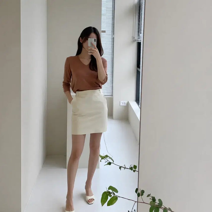 [BUNJANG] SIE Mini Skirt / SIE 시에 드레 미니 스커트