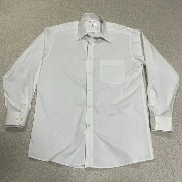 [BUNJANG] Lanvin Classic White Long Sleeve Shirt / 랑방 클래식 화이트 긴팔 셔츠