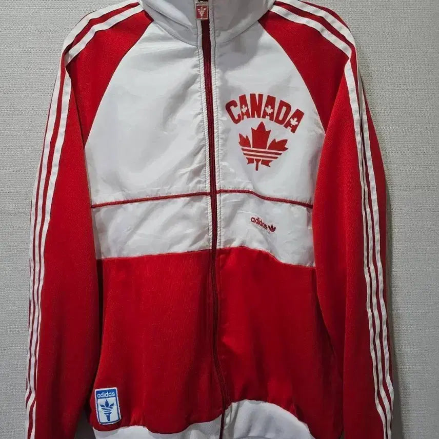 [BUNJANG] Adidas Canada Track Top Jersey Zip-up (M) / 새상품급 아디다스 캐나다 트랙탑 져지집업 95 / M