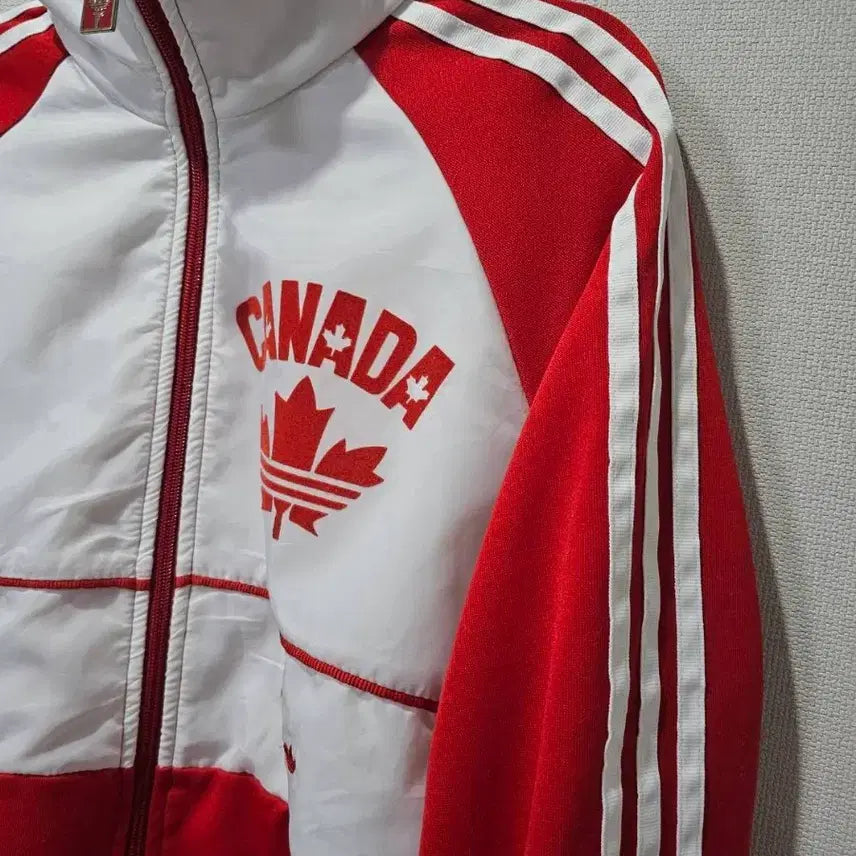 [BUNJANG] Adidas Canada Track Top Jersey Zip-up (M) / 새상품급 아디다스 캐나다 트랙탑 져지집업 95 / M