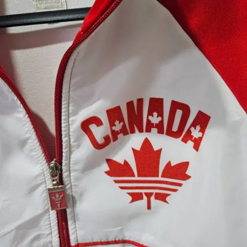 [BUNJANG] Adidas Canada Track Top Jersey Zip-up (M) / 새상품급 아디다스 캐나다 트랙탑 져지집업 95 / M