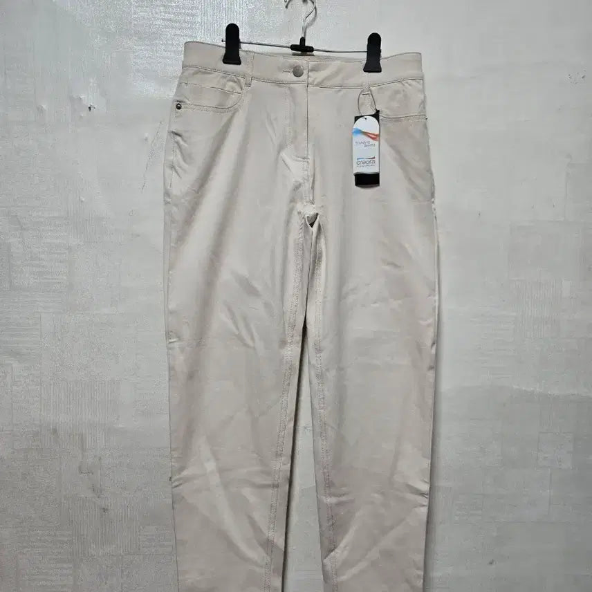 [BUNJANG] Nine Six New York Beige Spandex Slacks (66) / 미착용) 나인식스뉴욕 베이지색 스판 슬랙스 66