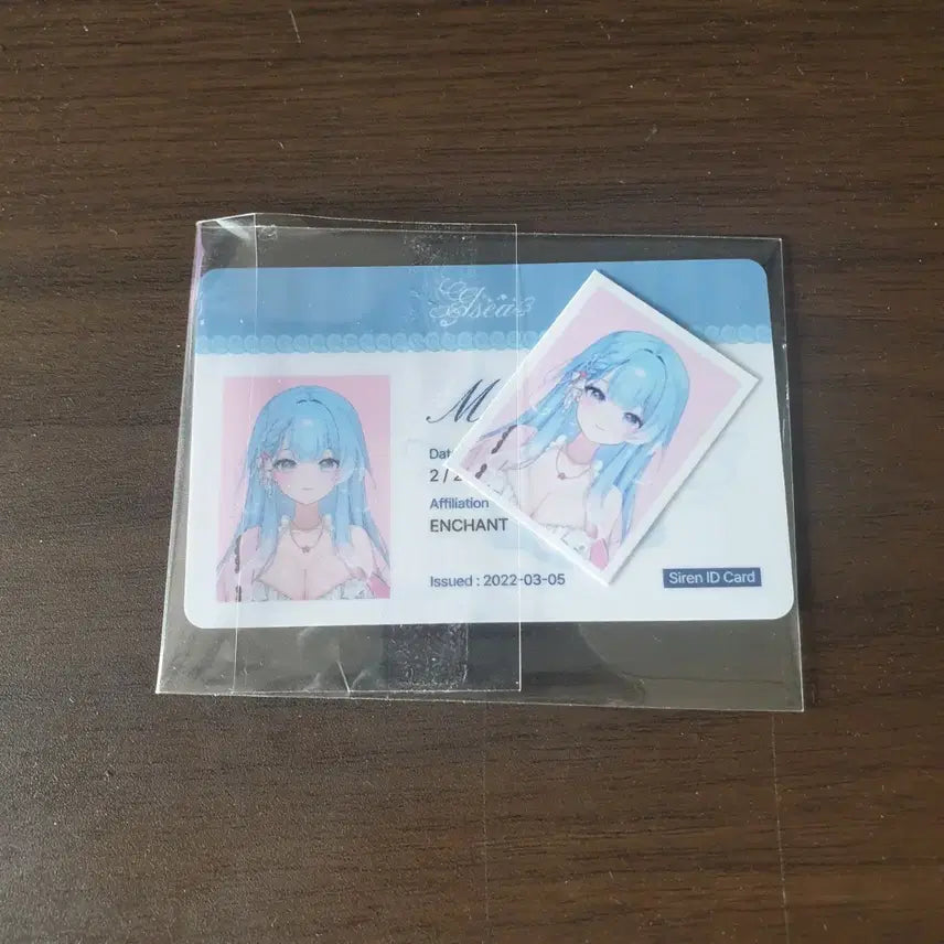 [BUNJANG] Lacie ID Card &amp; Portrait Photo Set / [판매] 엘시 ID카드&amp;증명사진 세트 (버튜버, 버츄얼