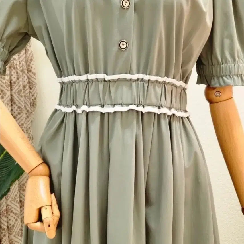 [BUNJANG] JY-303 Midi Dress / JY-303 카라원피스 하객룩원피스 스판원피스
