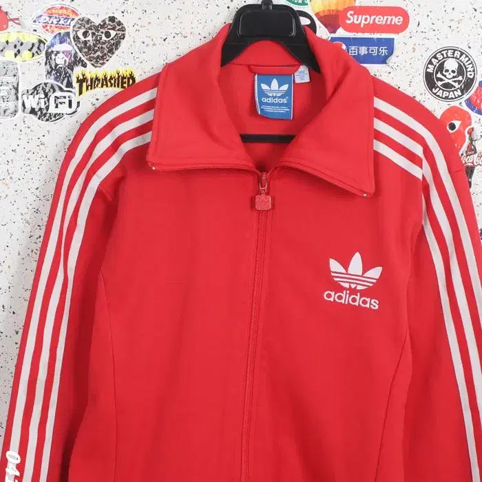 [BUNJANG] Adidas Europa Red Tracksuit Set / 공용95 / 아디다스 유로파 레드 삼선 상하의 셋업RD 3-29