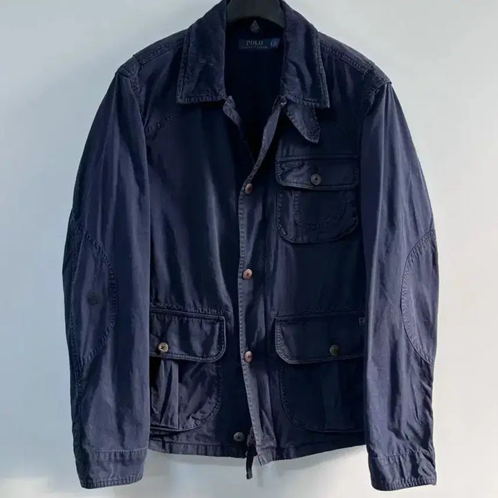 [BUNJANG] Polo Ralph Lauren Navy Mohawk Hunting Jacket M / 폴로 네이비 모호크 헌팅 자켓 (va.91)