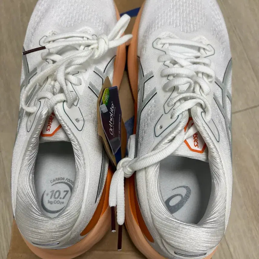 [BUNJANG] Asics Gel Kayano 30 Running Shoes / 아식스 젤 카야노 30 화이트오렌지