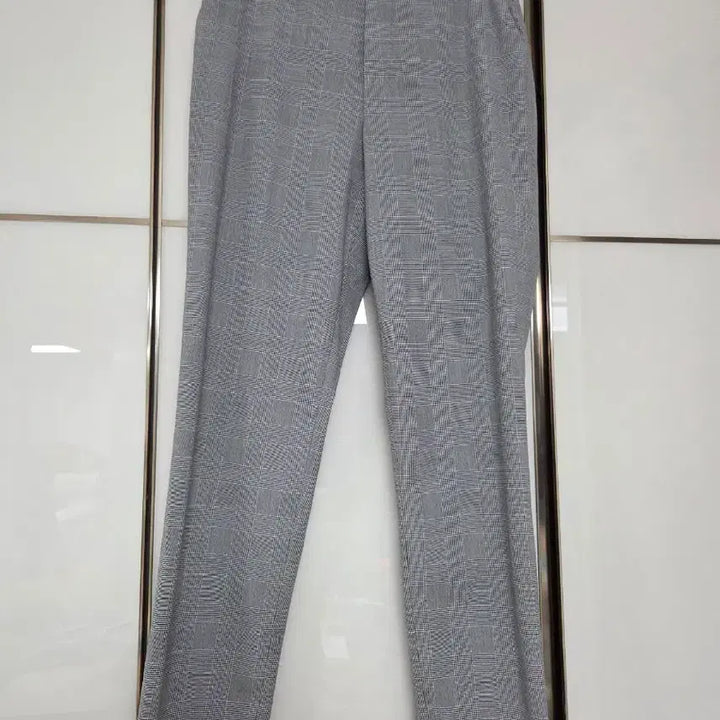 [BUNJANG] Uniqlo Summer Check Slacks M / [새상품급] 유니클로 여름 체크 슬랙스 M