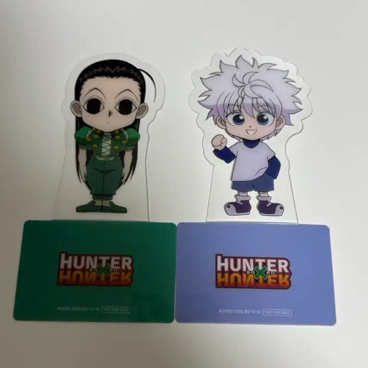 [BUNJANG] Hunter x Hunter Cafe Acrylic POB / 헌터헌터 콜라보 카페 아크릴 특전